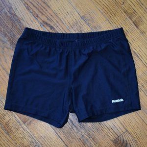 Spandex athletic shorts